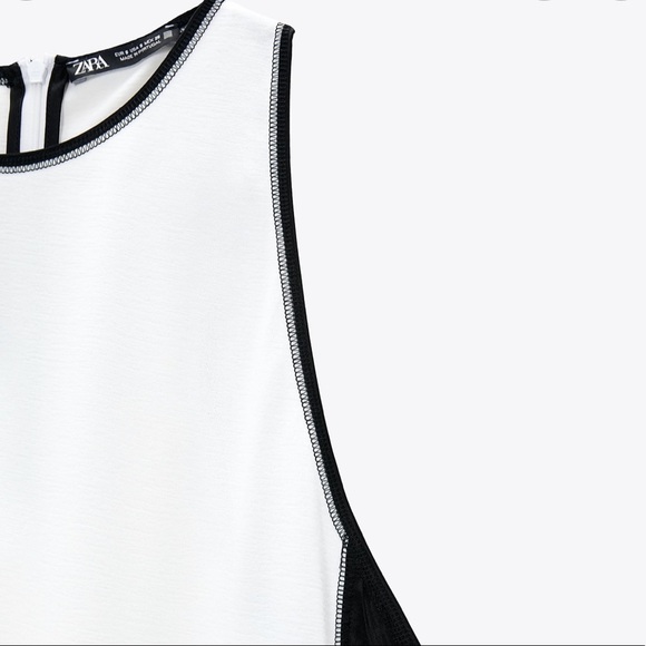 ZARA BNWT Dress with Side Stripe - Picture 3 of 5